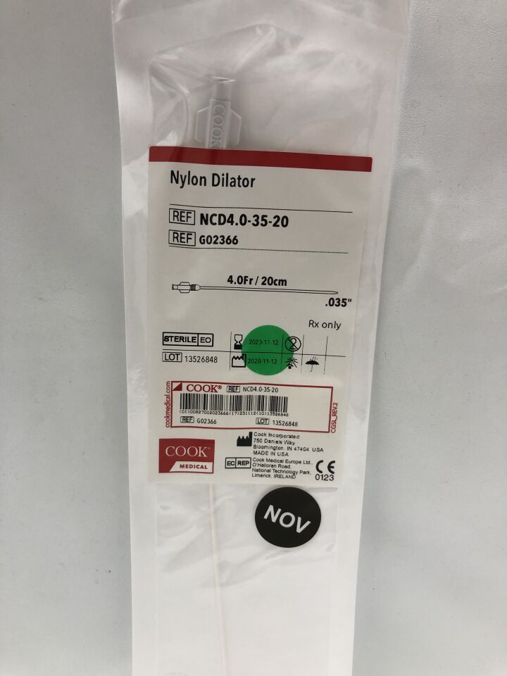 G02366 - COOK - Nylon Dilator, 4Fr, () - ( Expiry Date: 2024-07-15 )