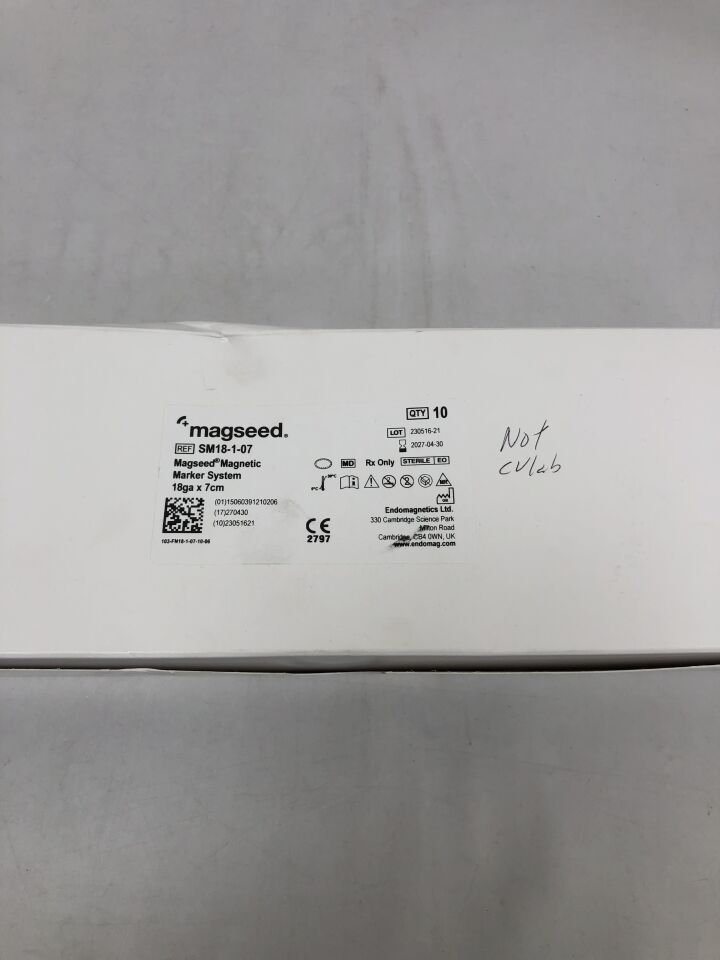 SM18-1-07US - ENDOMAGNETICS - Sistema de Marcador Magnético Magseen, 18G x 7cm, ( ) - ( Fecha de Caducidad: 2027-04-30 )