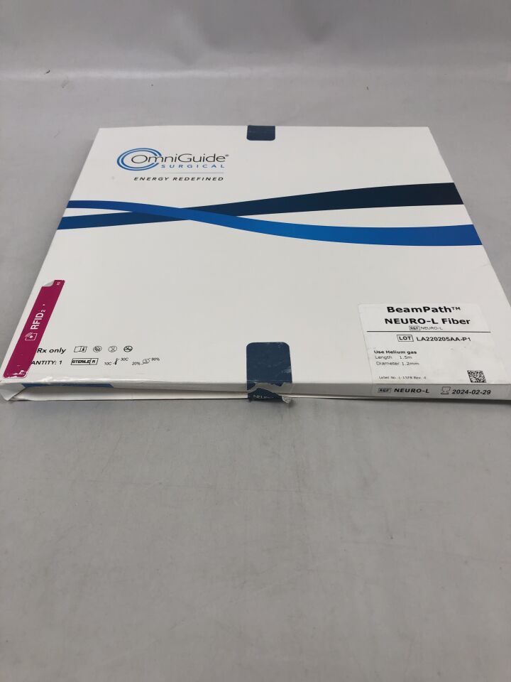 NEURO-L - OMNIGUIDE - BeamPath Neuro-L Fiber, 1.5m length X 1.2mm diameter, () - ( Expiry Date: 2024-02-29 )