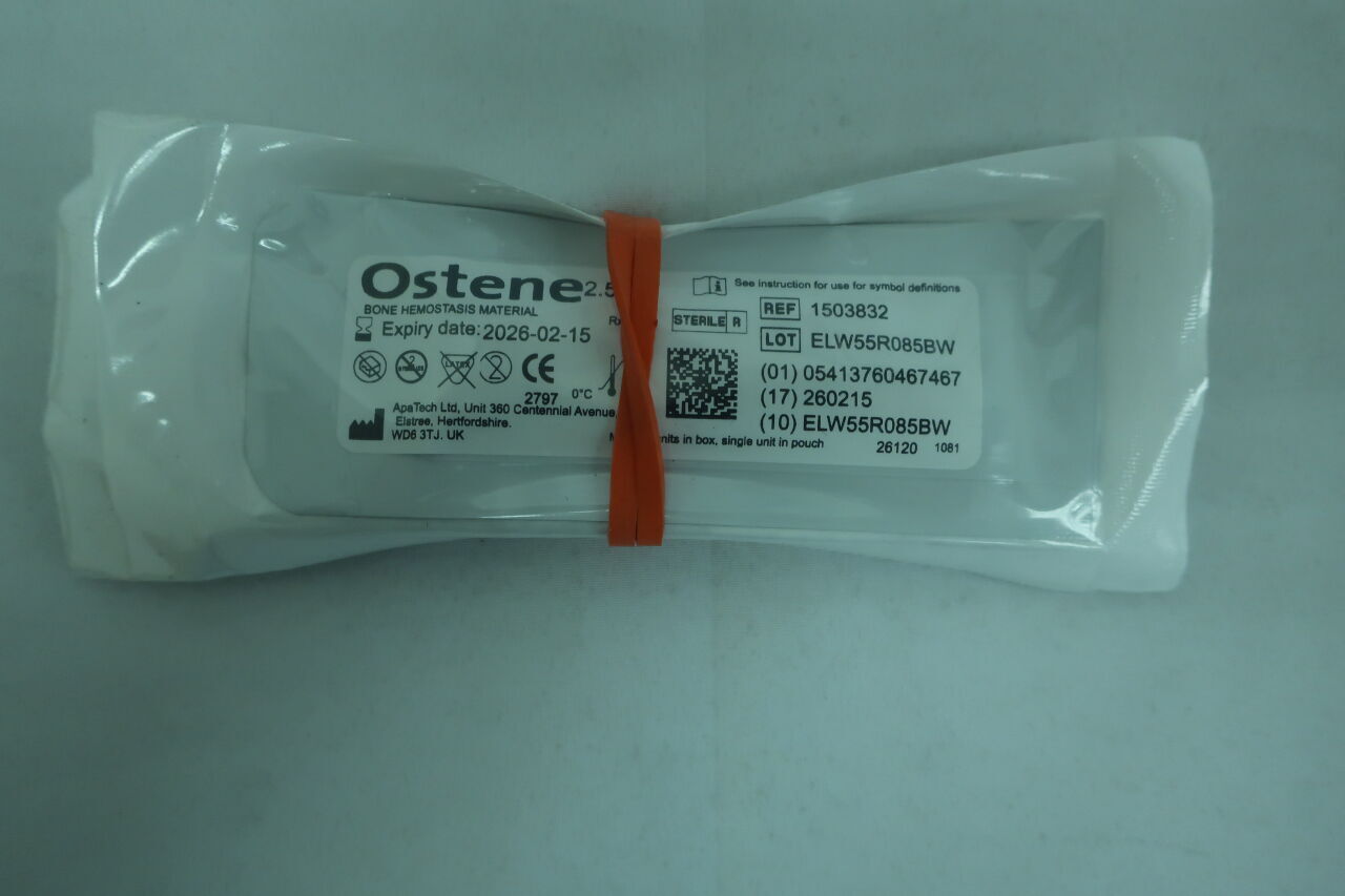 1503832 - APATECH - Ostene Bone Hemostasis Material, 2.5g, () - ( Expiry Date: 2023-08-31 )