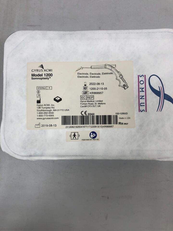 1200-2110-05 - GYRUS - Somnus Somnoplasty Model 1200 Electrode, (EA) - ( Expiry Date: 2022-08-13 )