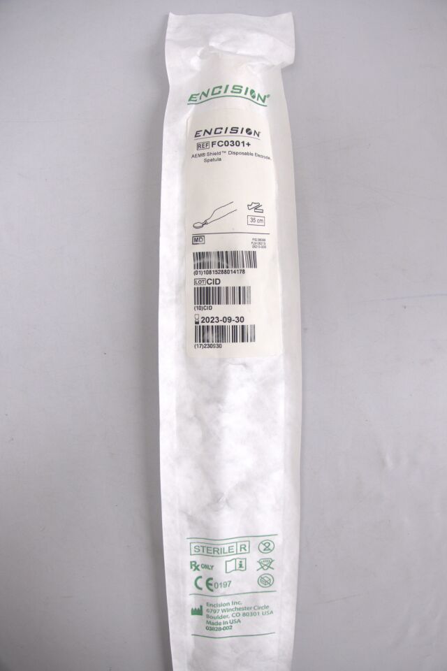 FC0301 - ENCISION - AEM Shield Disposable Electrode Spatula, (EA) - ( Expiry Date: 2023-12-31 )