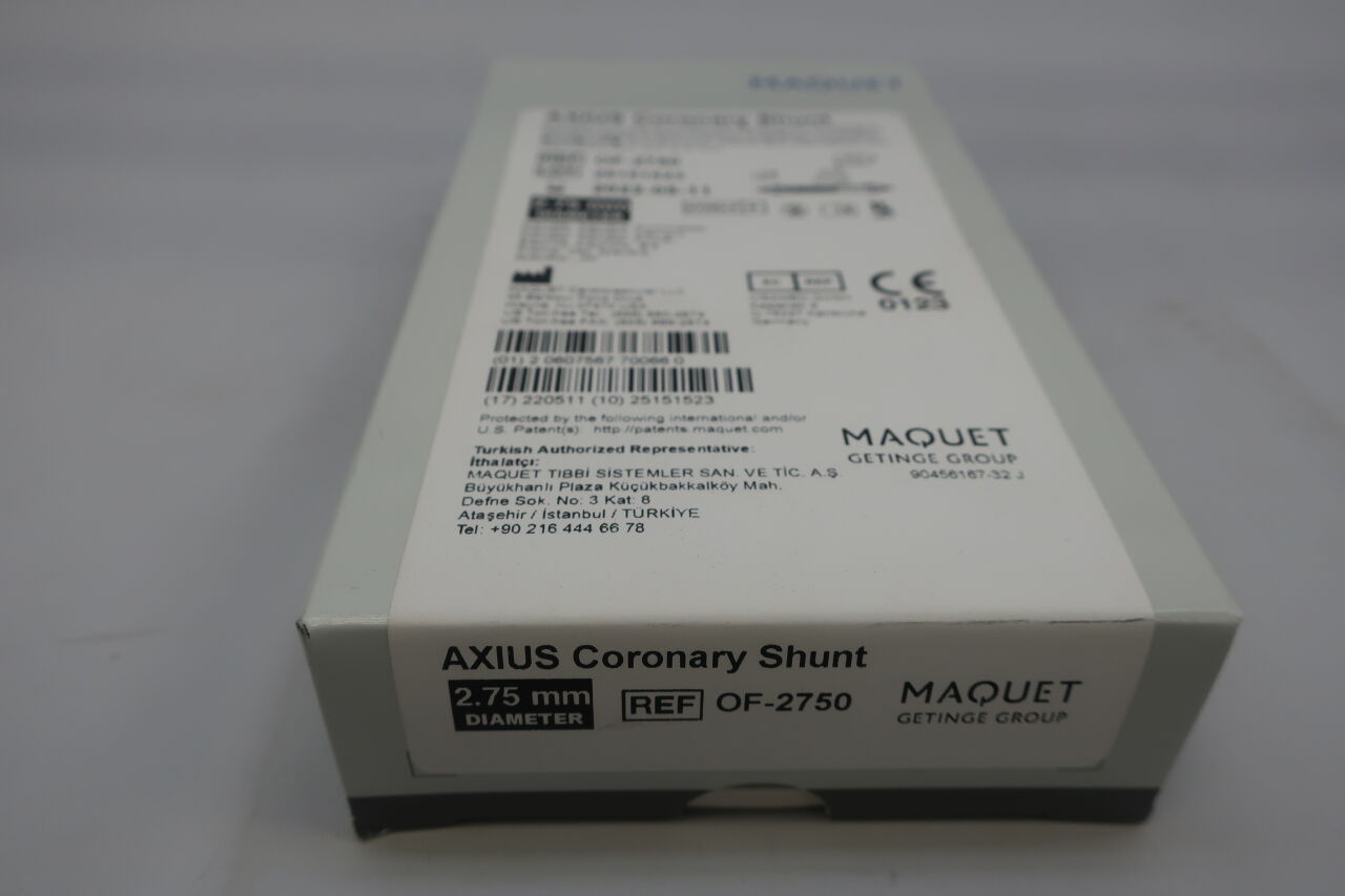 OF-2750 - MAQUET - maquet axius coronary shunt: 2.75mm, () - ( Expiry Date: )