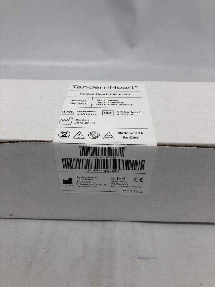 5150-0004 - CARDIACASSIST - TandemHeart holster kit for blood pump securement , ( BX/1 ) - ( Expiry Date : 2099-01-31 )