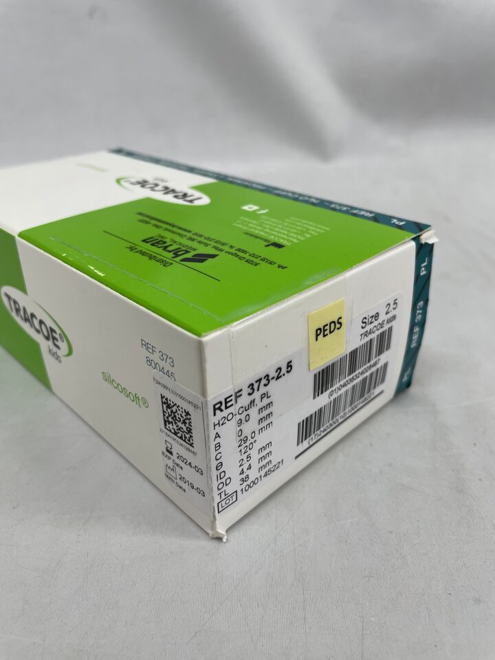 373-2.5 - TRACOE - Tracheostomy Tube TRACOE Silcosoft Size 2.5 Pediatric, () - ( Expiry Date: 2024-03-31 )