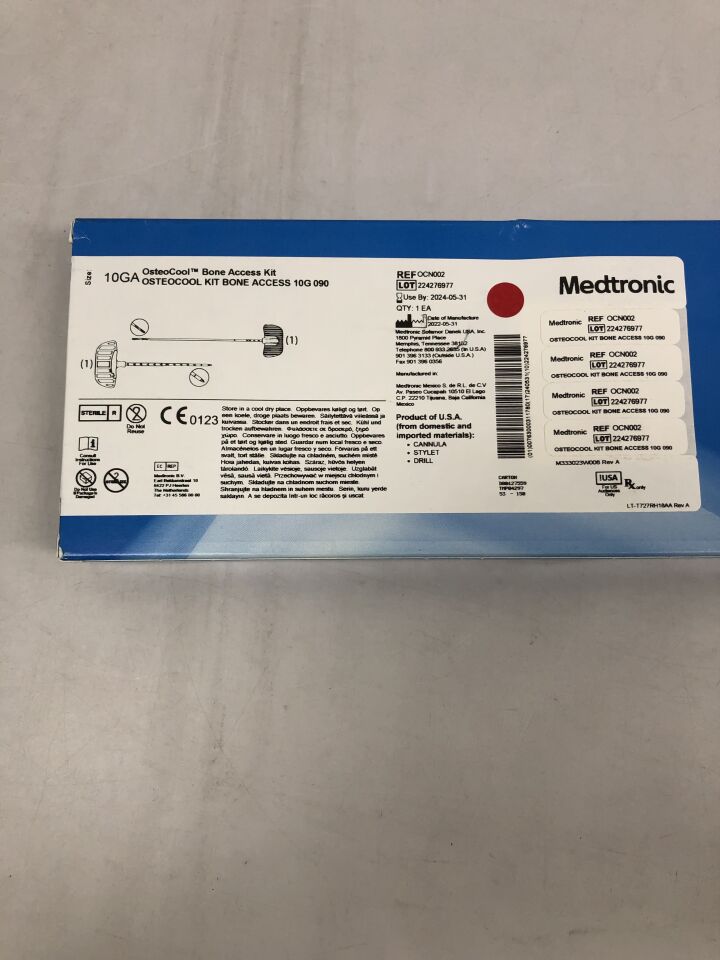 OCN002 - MEDTRONIC - osteocool bone access kit, 10g, (BX/65) - ( Expiry Date: 2024-05-31 )