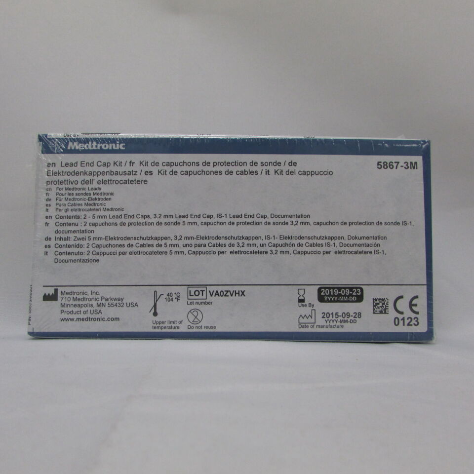 5867-3M - MEDTRONIC - Lead End Cap Kit, (EA) - ( Expiry Date: 2022-03-14 )