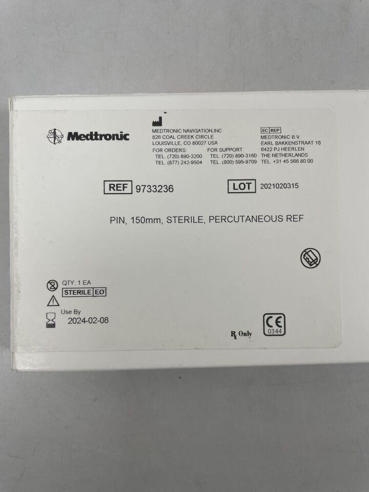 9733236 - MEDTRONIC - percutaneous pin, 150mm, () - ( Expiry Date: 2024-02-08 )