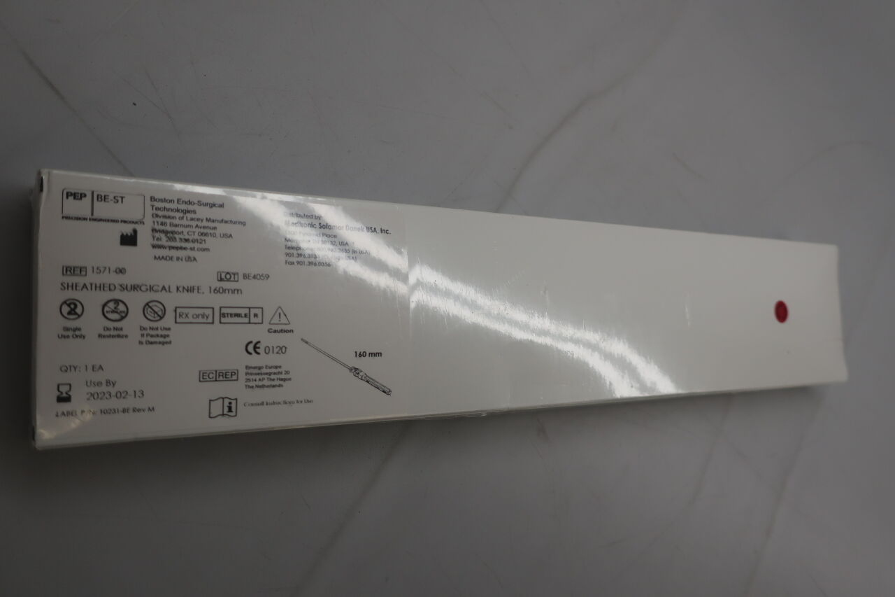 1571-00 - MEDTRONIC - Medtronic Sheathed Surgical Knife, 160 mm, (BX/1) - ( Expiry Date: 2023-10-23 )