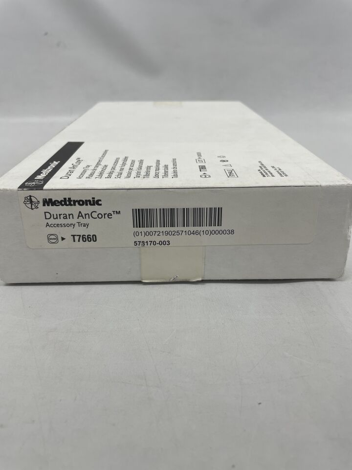 T7660 - MEDTRONIC - DURAN AnCore Accessory Tray , ( BX/1 ) - ( Expiry Date : 2099-12-31 )