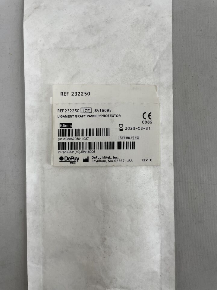 232250 - DEPUY - LIGAMENT GRAFT PASSER/PROTECTOR 9.5mm, (EA) - ( Expiry Date: 2023-03-31 )