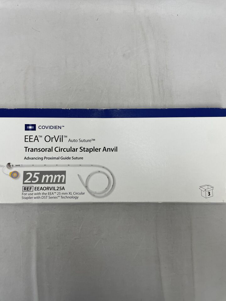 EEAORVIL25A - COVIDIEN - EEA OrVil Transoral Circular Stapler Anvil 25mm
, () - ( Expiry Date: 2023-08-31 )