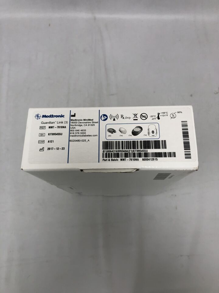 MMT-7810NA - MEDTRONIC - Guardian Link Insulin Delivery Glucose Monitoring , ( BX/1 ) - ( Expiry Date : 2099-01-01 )