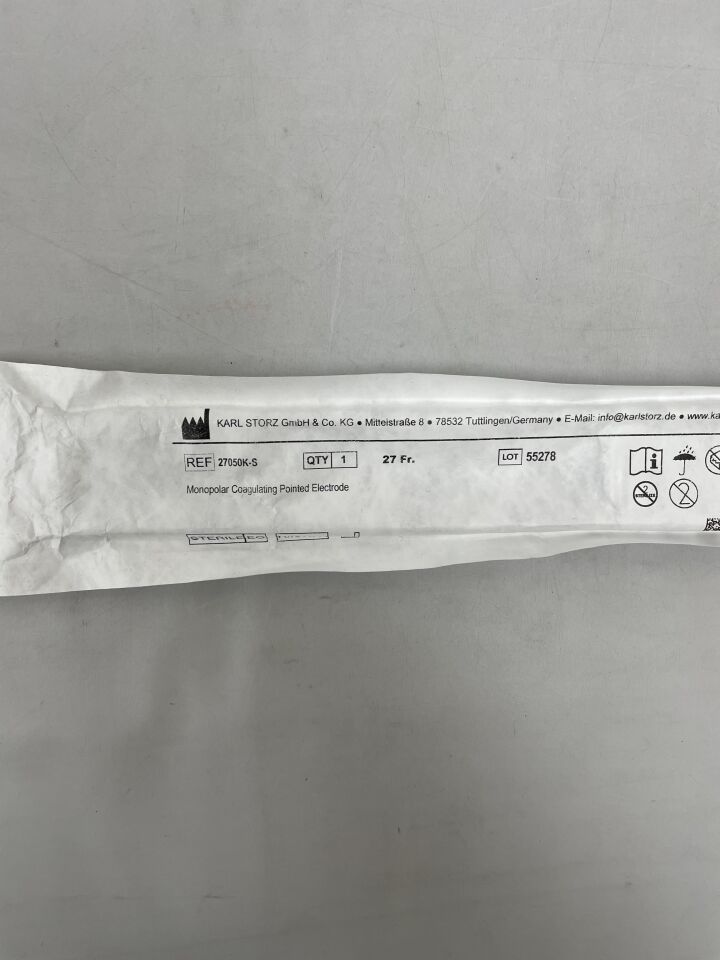 27050K-S - STORZ - MONOPOLAR COAGULATING POINTED ELECTRODE, 27Fr , ( EA ) - ( Expiry Date : 2099-12-31 )