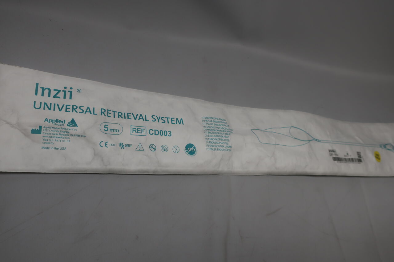 CD003 - APPLIED - Inzii Retrieval System, 180 mL, 5 mm Port, (BX/10) - ( Expiry Date: 2023-12-04 )