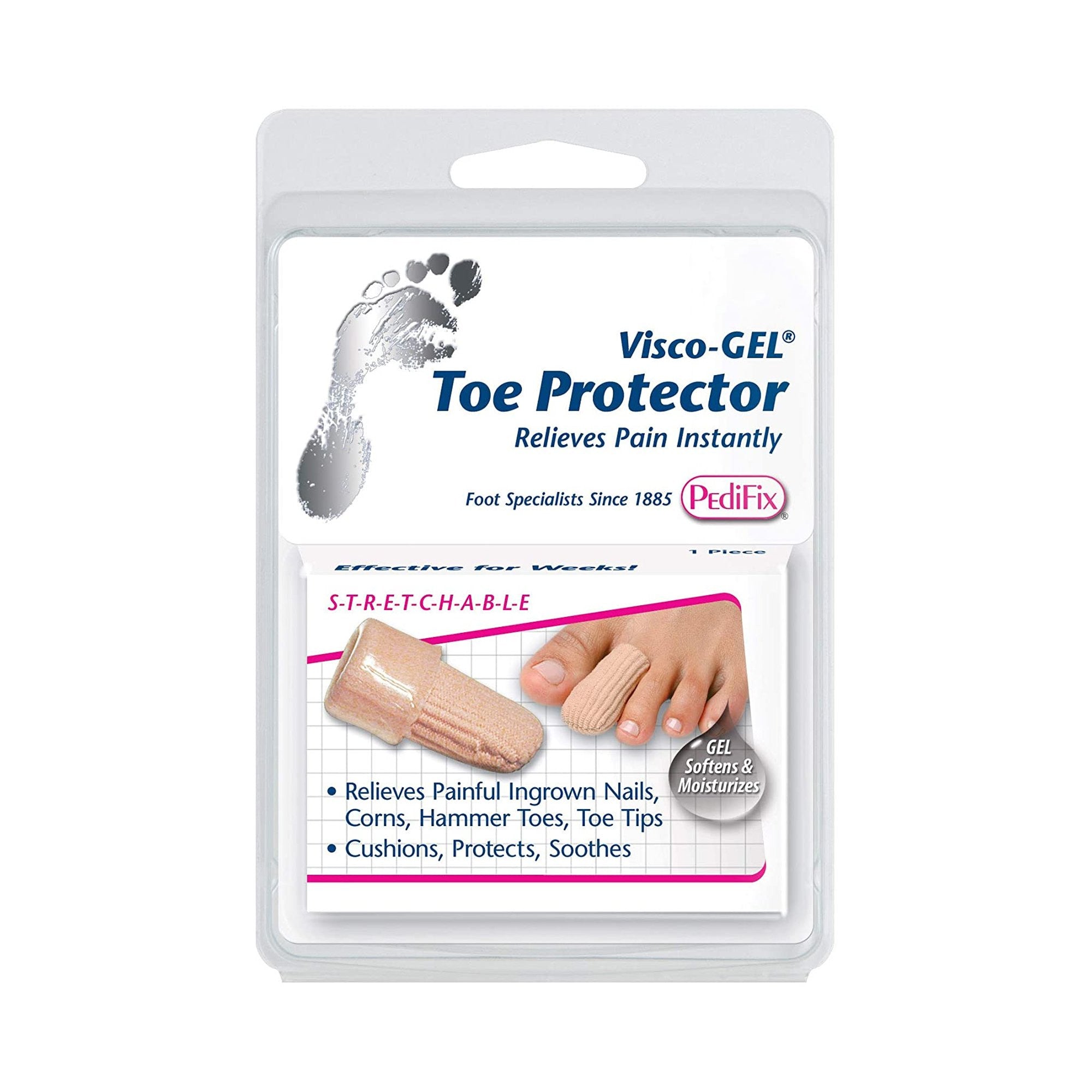 498579 - Visco-GEL - Toe Protector Visco-GEL Toe Protector Small Pull-On Foot P82-S Pack of 1, (EA)
