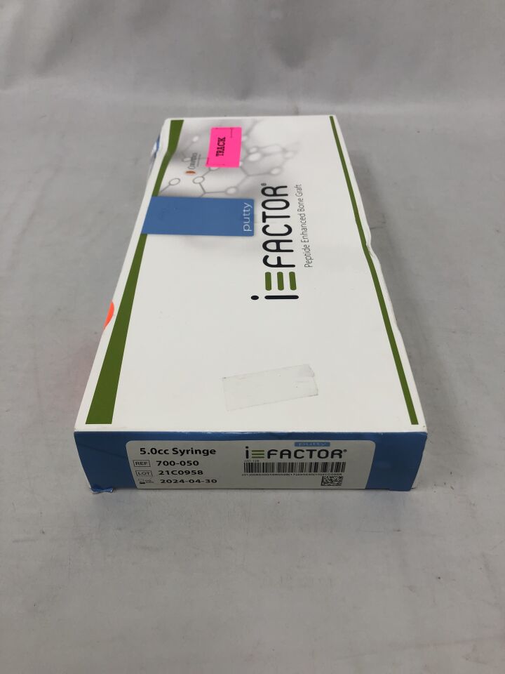 700-050 - CERAPEDICS - i-Factor Peptide Enhanced Bone Graft Putty, 5cc, () - ( Expiry Date: 2024-04-30 )