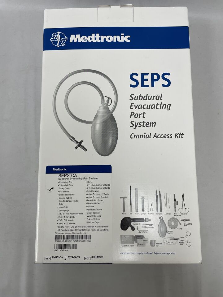 11-0401-CA - MEDTRONIC - seps-cal cranial access kit, () - ( Expiry Date: 2024-04-19 )