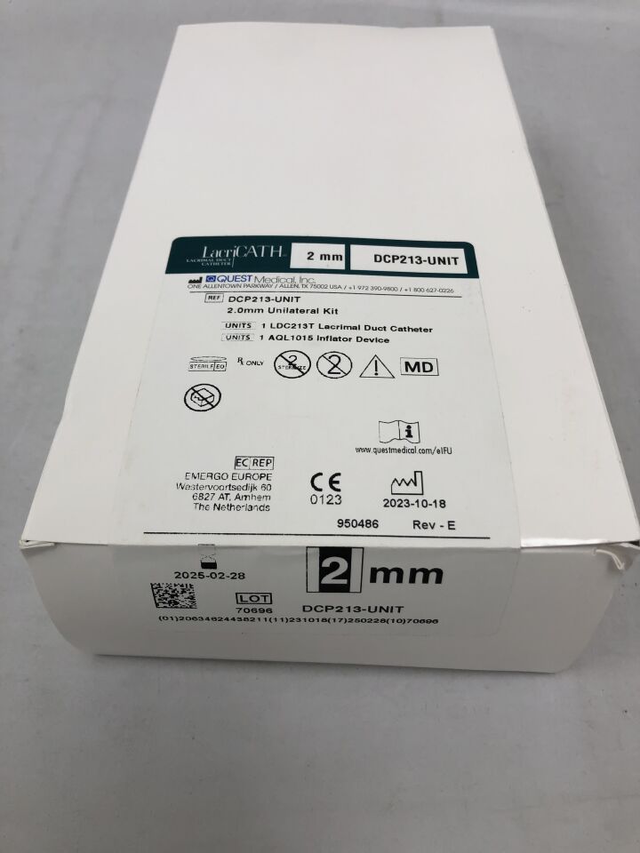 DCP213-UNIT - QUEST - DCP Procedure Kit, 2mm , ( BX/1 ) - ( Expiry Date : 2025-02-28 )