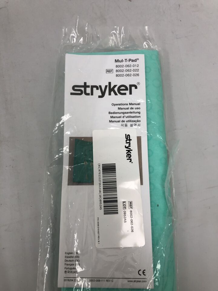 8002-062-026 - STRYKER - Mul-T-Pad , ( EA ) - ( Expiry Date : 2099-01-01 )