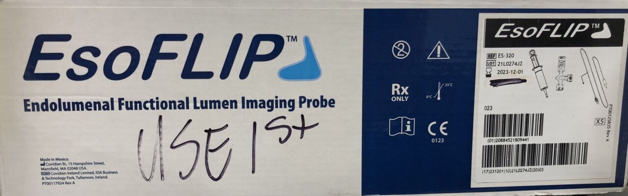 ES-320 - COVIDIEN - EsoFLIP Endolumenal Functional Lumen Imaging Probe, (BX/1) - ( Expiry Date: 2023-12-01 )