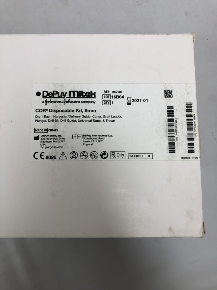 252108 - DEPUY - ACL Graft Knife, 8mm, (BX/1) - ( Expiry Date: 2021-01-09 )