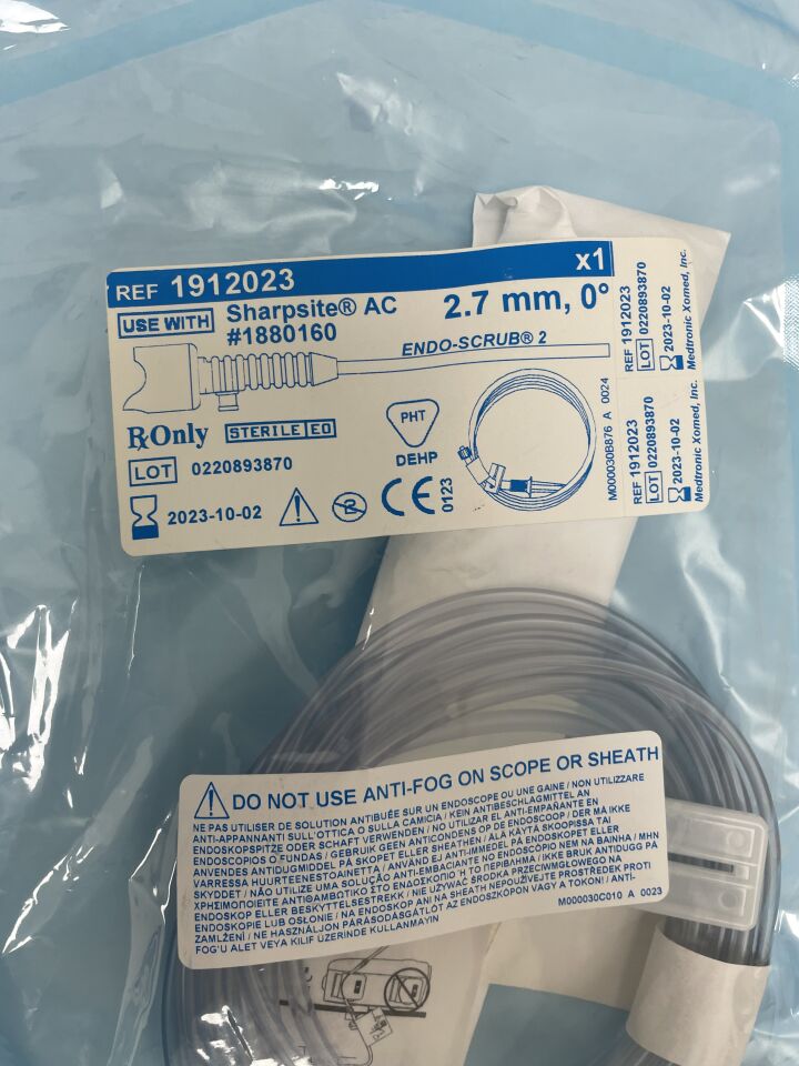 1912023 - MEDTRONIC - endo-scrub 2 sheath: 2.7mm, 0° for storz 27018a, (EA) - ( Expiry Date: 2023-10-02 )