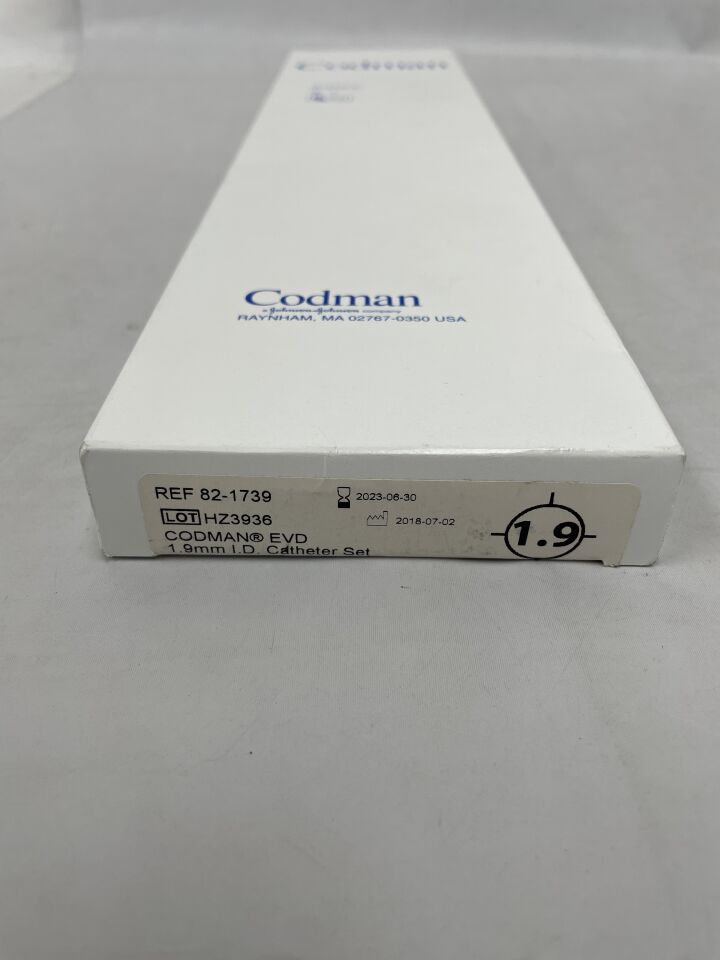 82-1739 - CODMAN - EVD Catheter Set with Barium Stripe, (BX/1) - ( Expiry Date: 2023-06-30 )