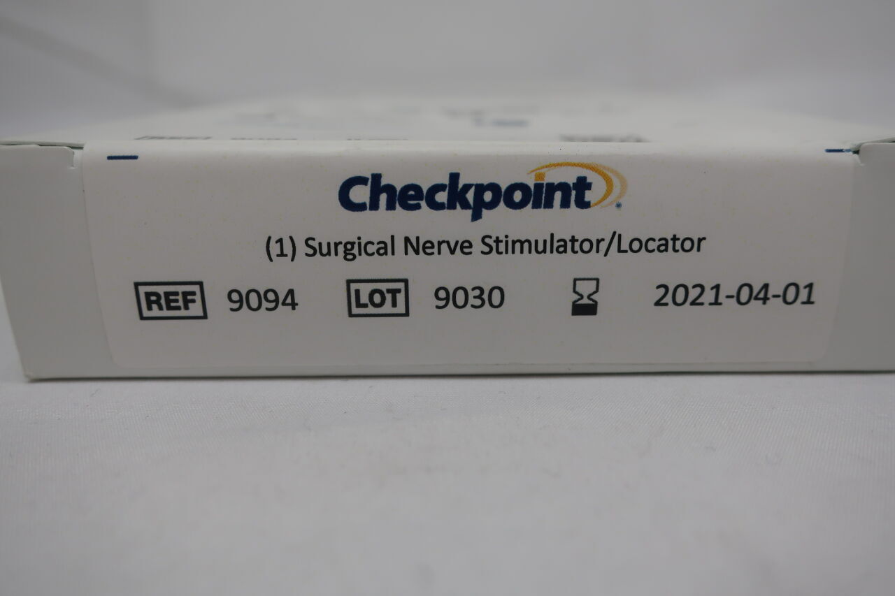 9094 - CHECKPOINT - Surgical Nerve Stimulator/Locator, (BX/1) - ( Expiry Date: 2024-03-13 )