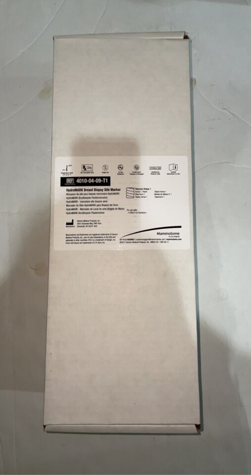 4010-04-09-T1 - DEVICOR MEDICAL - Mammotome HydroMark Ti Biopsy Site Marker, (BX/10) - ( Expiry Date: 2024-03-19 )