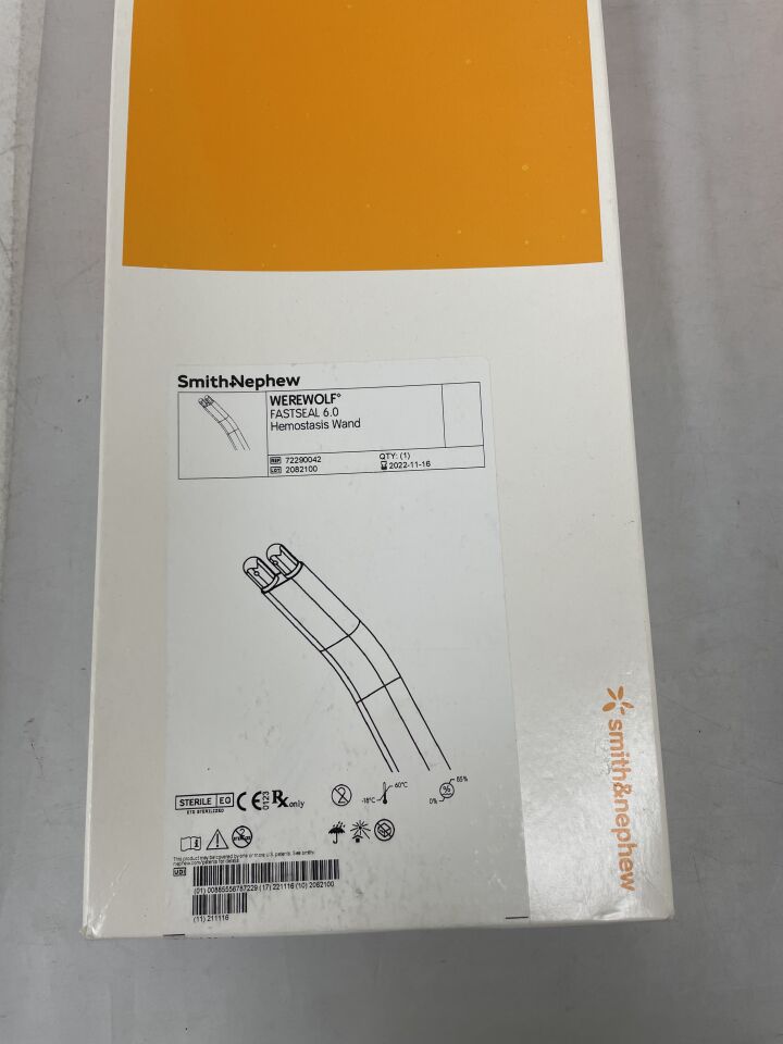 72290042 - SMITH & NEPHEW - werewolf fastseal 6.0 hemostasis wand, (BX/1) - ( Expiry Date: 2022-11-16 )