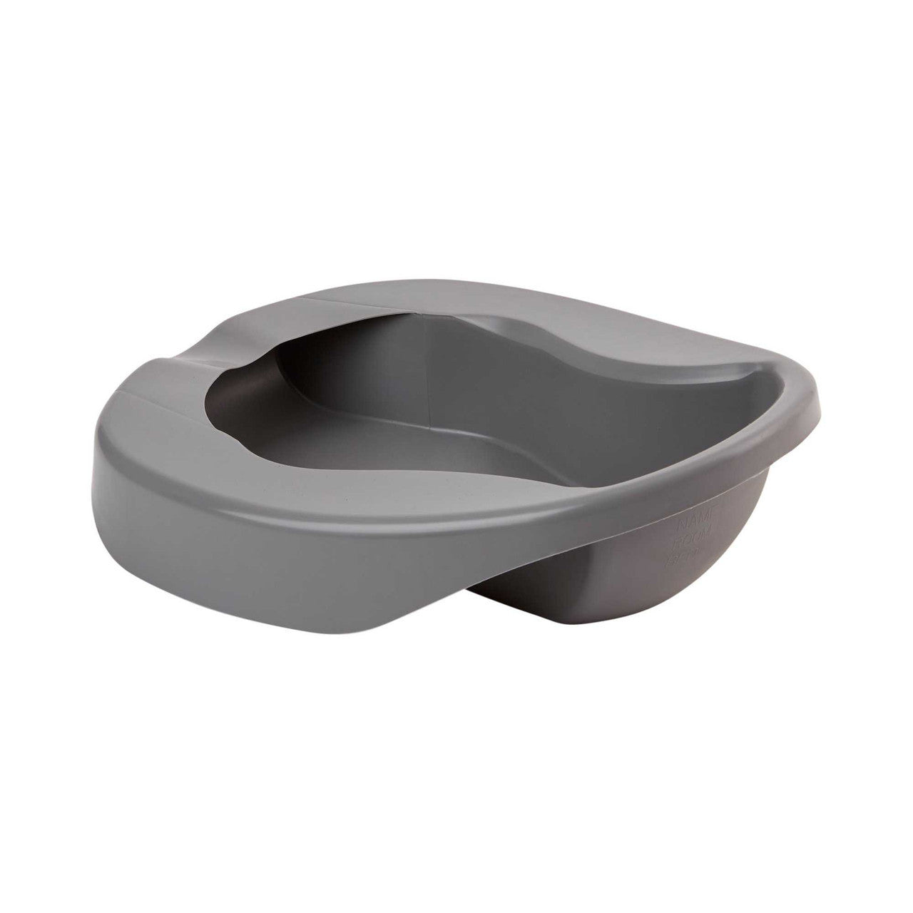 1028131 - McKesson - McKesson Unisex Pontoon Bedpan, 2 Quart, Graphite, Case of 20, (CS)