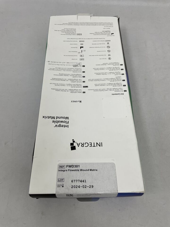 FWD301 - INTEGRA - Flowable Wound Matrix, (BX/1) - ( Expiry Date: 2024-02-29 )