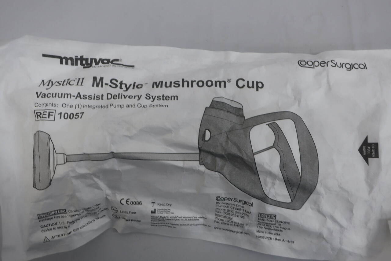 10057 - COOPER SURGICAL - Mystic II Single-Use Pump with M-Style Mushroom Cup, 50 mm dia., (EA) - ( Expiry Date: 2024-01-26 )