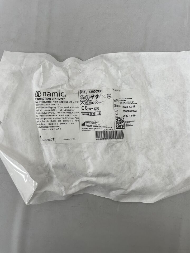 64000936 - MEDLINE - Namic Protection Station , ( EA ) - ( Expiry Date : 2025-12-19 )