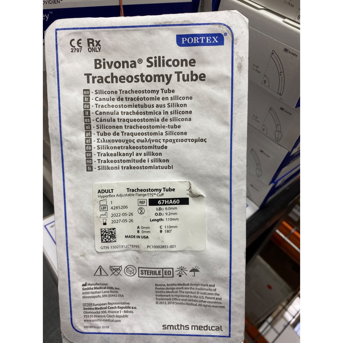67HA60 - SMITHS MEDICAL - Bivona, (BX/1)