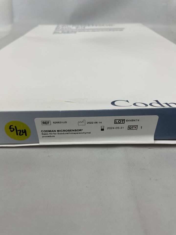626631US - INTEGRA - microsensor basic kit for subdural/intraparenchymal procedure -, () - ( Expiry Date: 2024-05-31 )