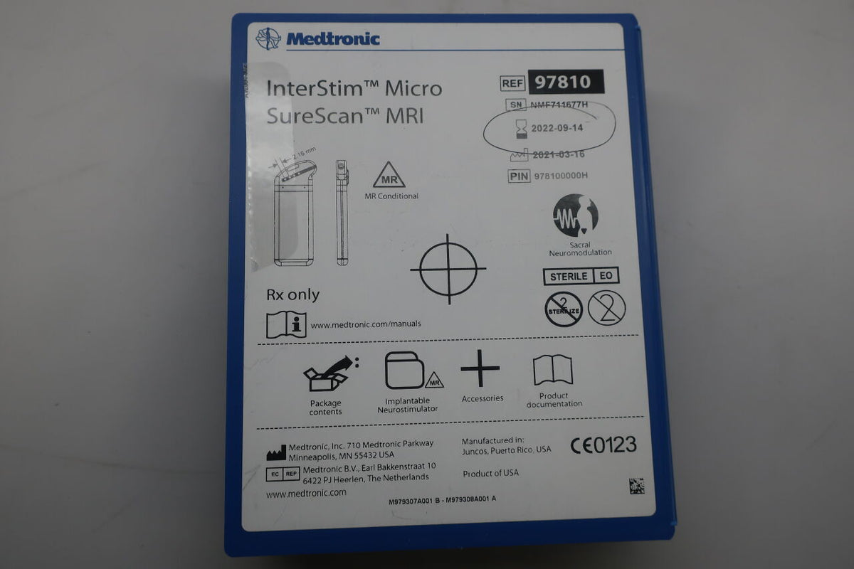 97810 - MEDTRONIC - InterStim Micro SureScan MRI Implantable Neurostimulator, ()