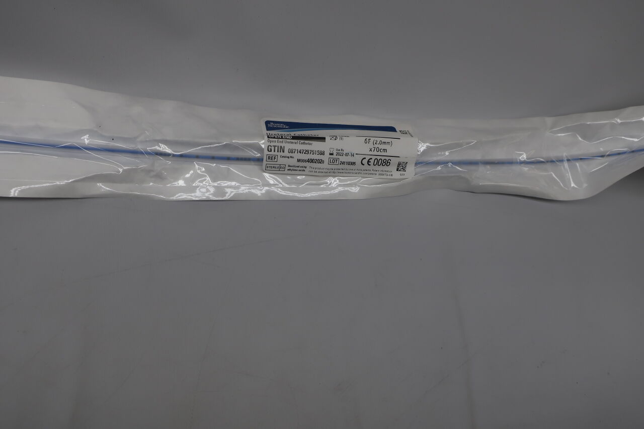 400202 - BOSTON SCIENTIFIC - Open End Ureteral Catheter, 6F x 70cm, () - ( Expiry Date: 2024-01-15 )