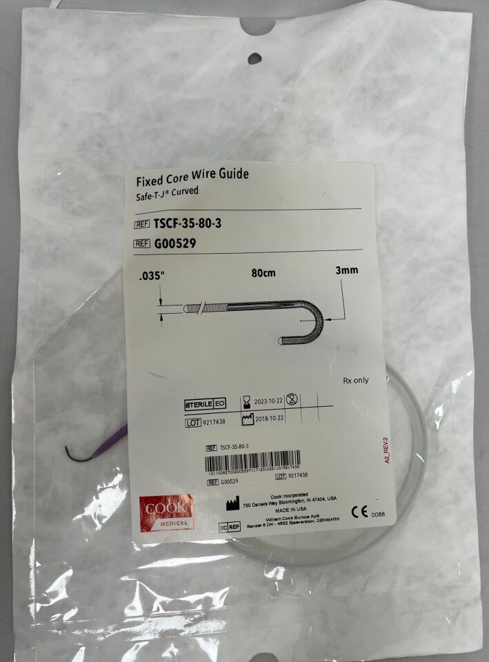 G00529 - COOK - Fixed-Core Wire Guide, () - ( Expiry Date: 2023-10-22 )