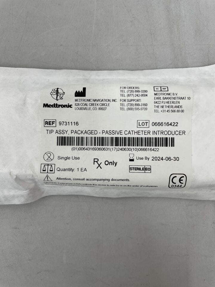 9731116 - MEDTRONIC - Tip - Passive Catheter Introducer, () - ( Expiry Date: 2024-06-30 )