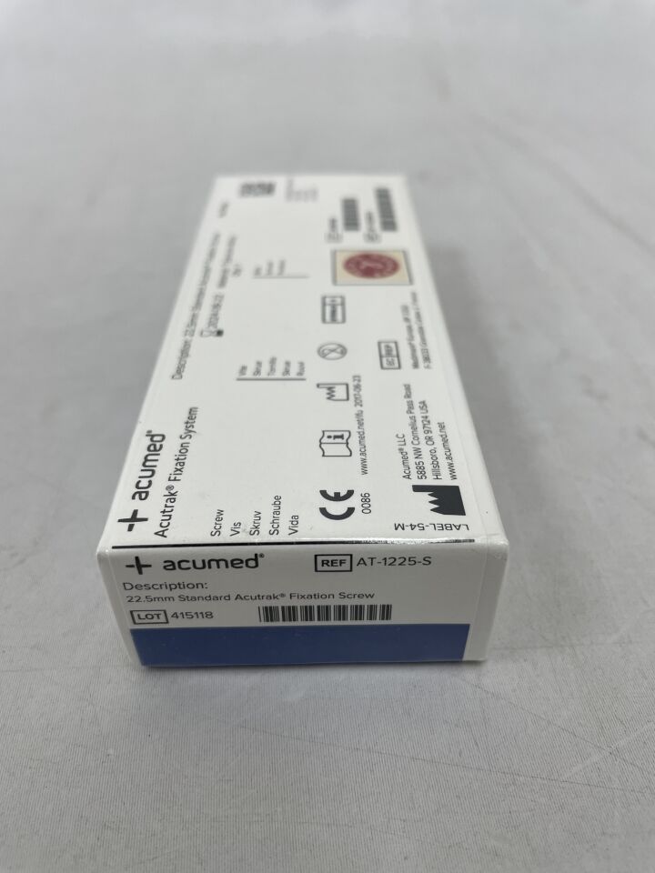 AT-1225-S - ACUMED - Acutrak Standard Headless Compression Screw, 22.5mm, (BX/1) - ( Expiry Date: 2024-06-22 )