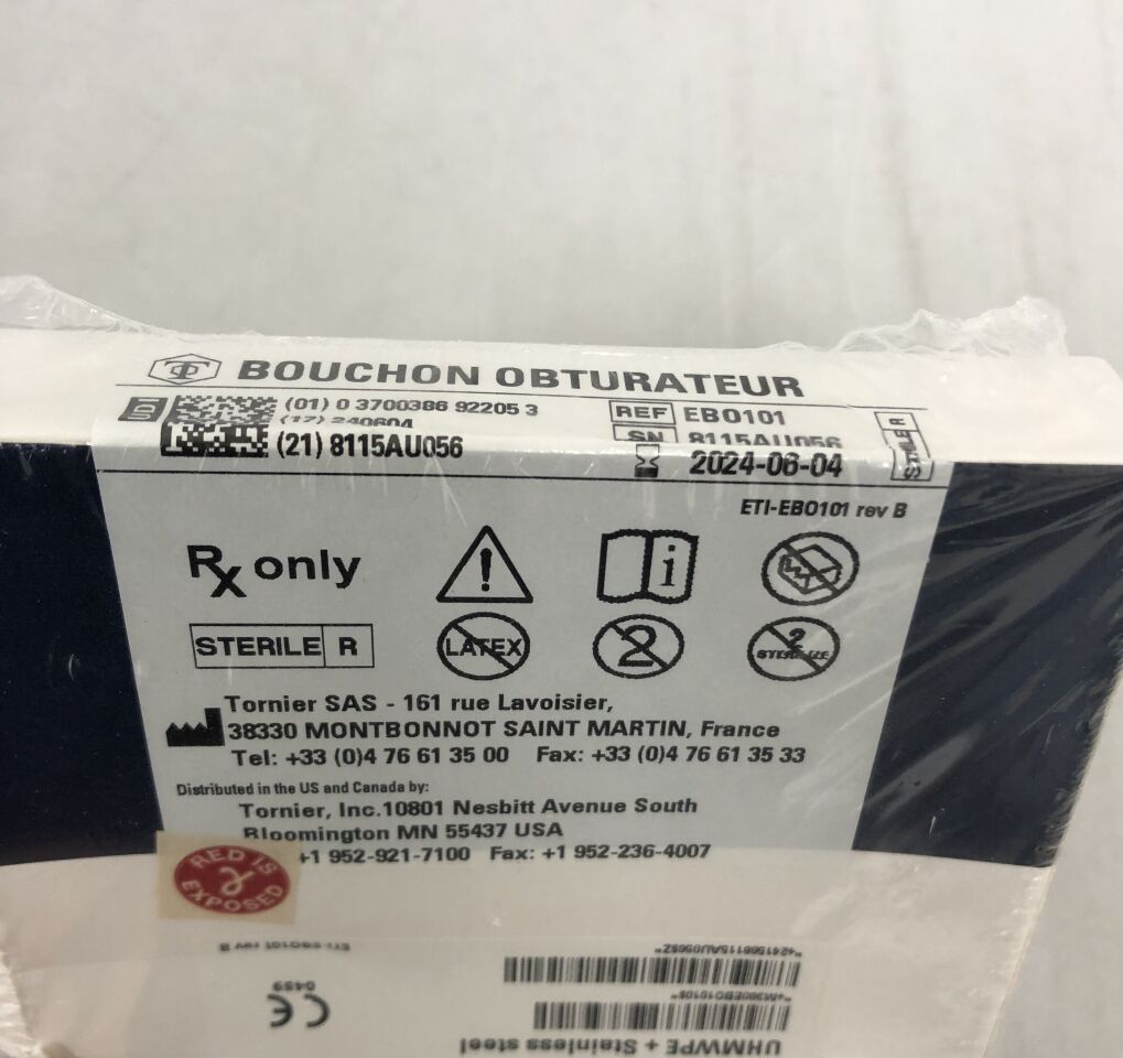 EB0101 - TORNIER - Cement Restrictor, 24mm, (BX/1) - ( Expiry Date: 2024-06-04 )