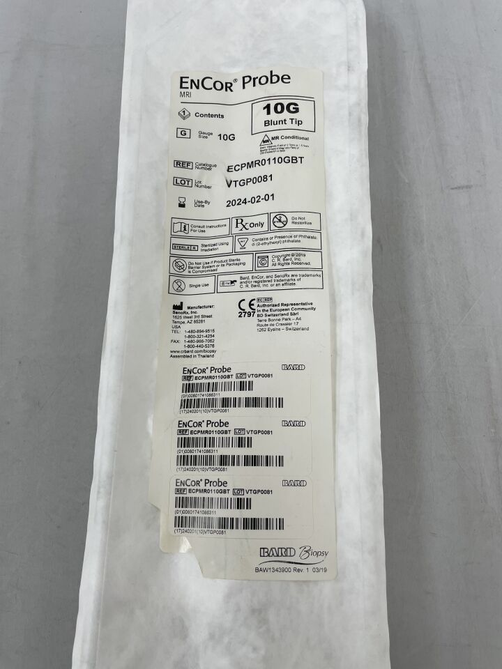 ECPMR0110GBT - BARD - EnCor MRI Blunt Tip Biopsy Probe 10G, (EA) - ( Expiry Date: 2024-02-01 )