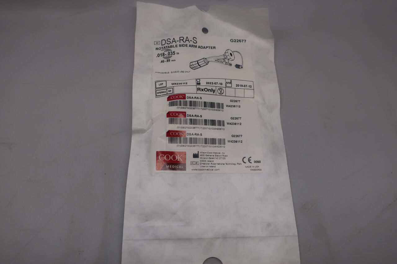 G22677 - COOK - Side Arm Adapter, Rotatable, () - ( Expiry Date: 2024-02-24 )
