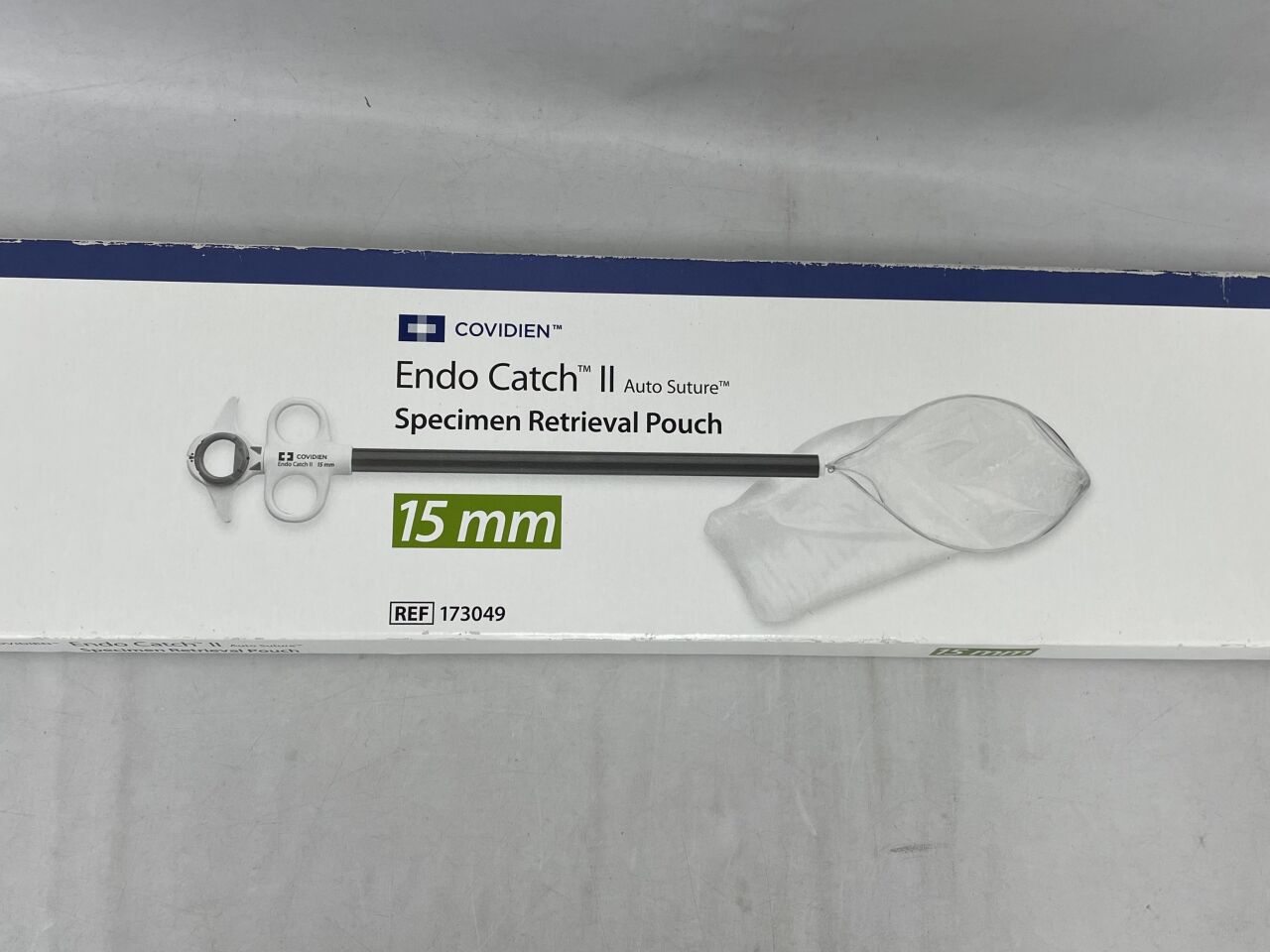 173049 - COVIDIEN - Endo Catch II Specimen Pouch, 15mm, () - ( Expiry Date: 2024-06-30 )