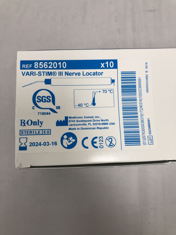 8562010 - MEDTRONIC - VARI-STIM III Nerve Locator, (BX/10) - ( Expiry Date: 2024-03-16 )