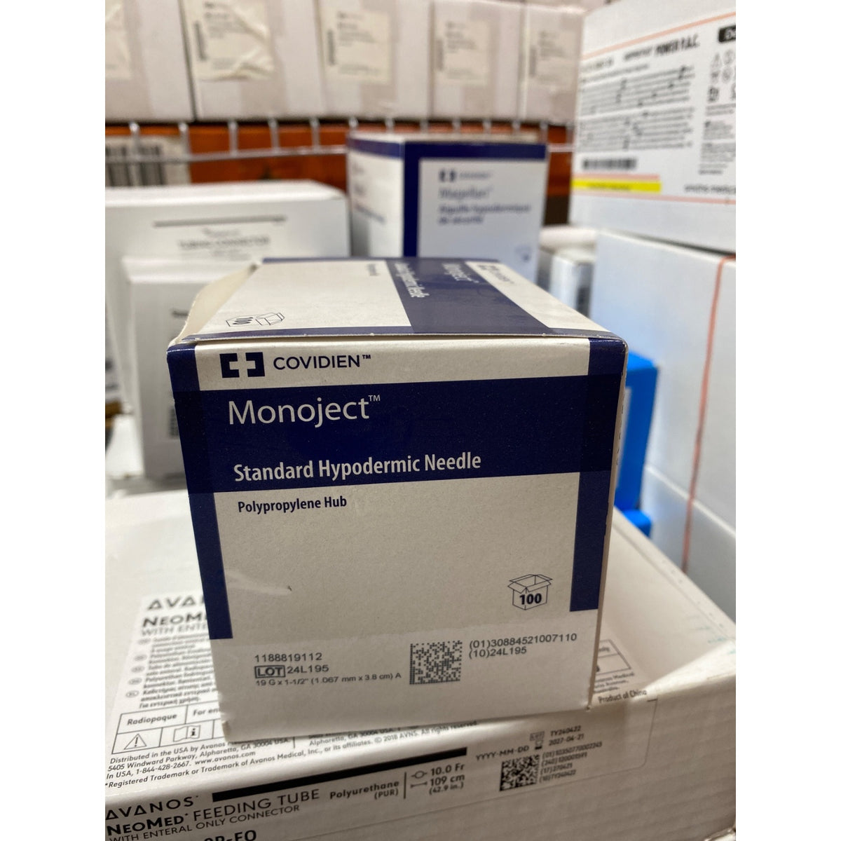 1188819112 - COVIDIEN - Standard Hypodermic Needle,Polypropylene Hub, (BX/100)