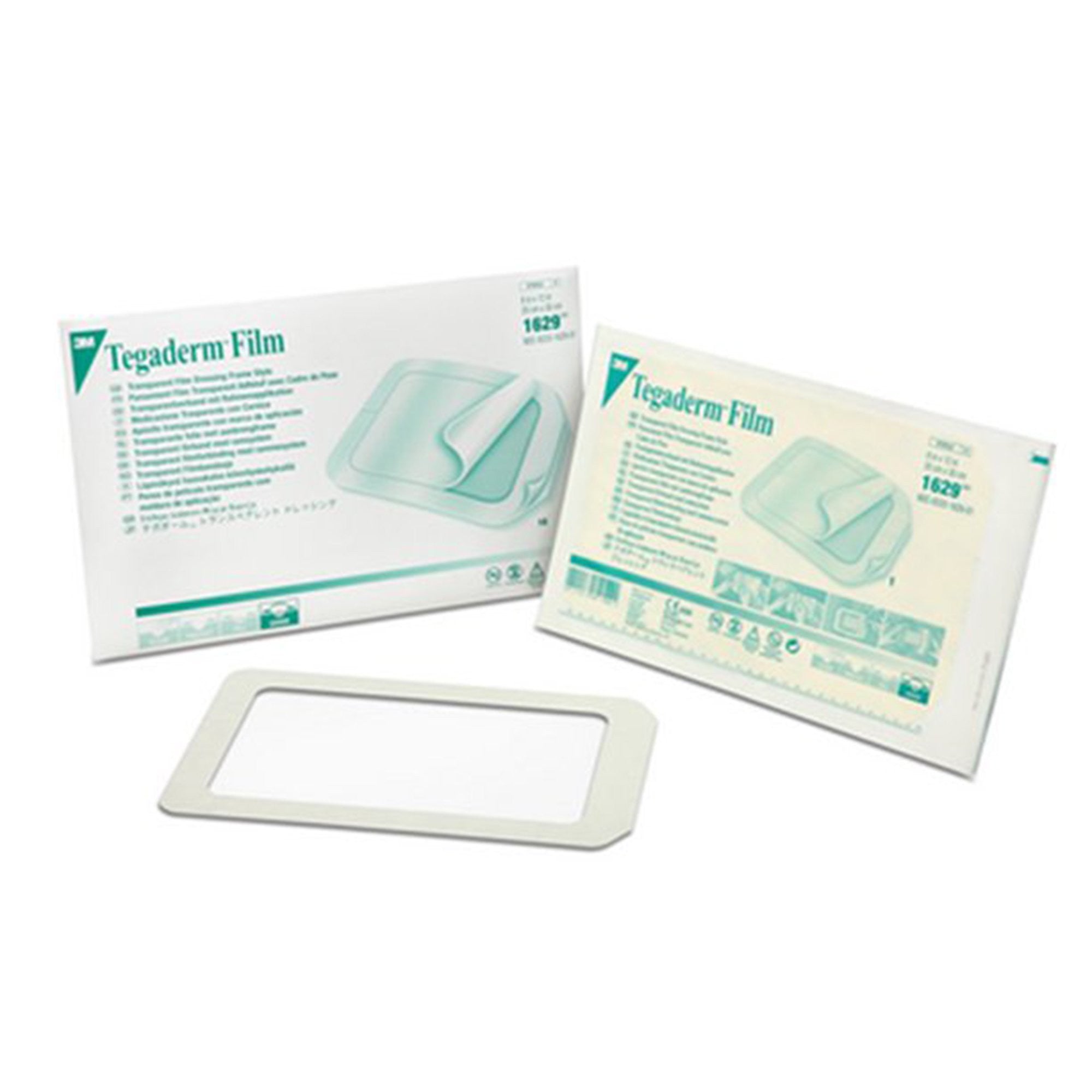 124292 - Tegaderm - 3M Tegaderm Transparent Film Dressing 8 X 12 Inch Frame Style Delivery Rectangle Sterile, 1629, Case of 80, (CS)