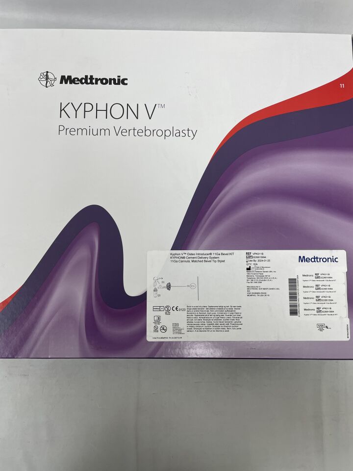 VPK011B - MEDTRONIC - KYPHON V Osteo Introducer, 11G Bevel Kit, (BX/1) - ( Expiry Date: 2024-01-25 )